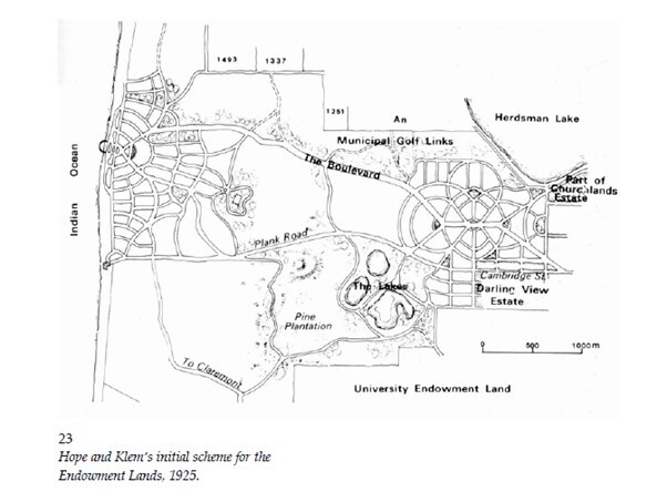 1925 original scheme planning