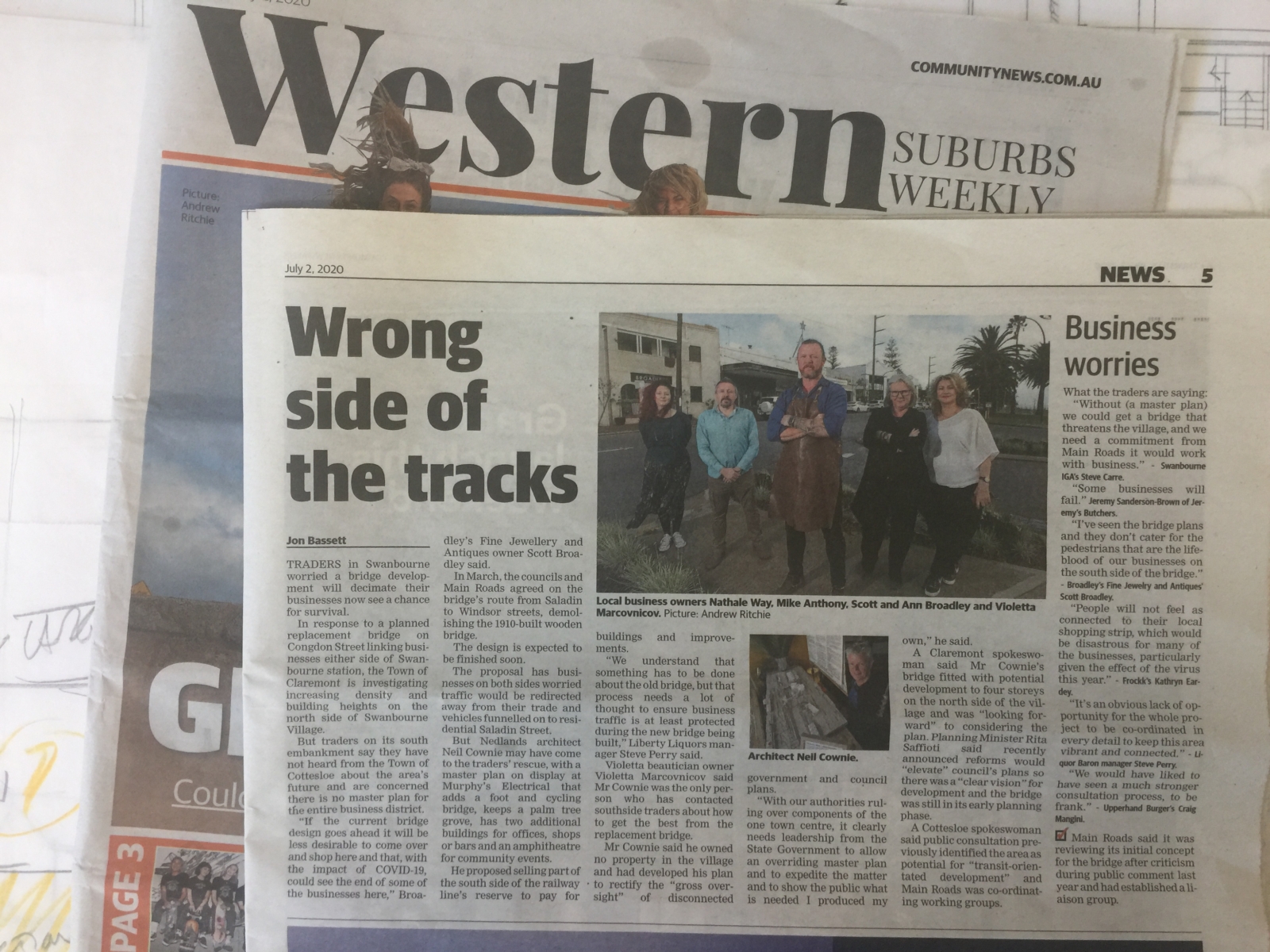 2 July WSW article
