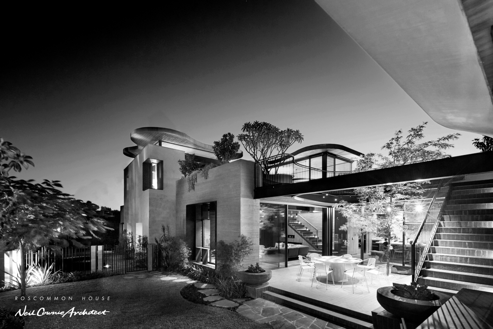FRITH Backyard Night BW