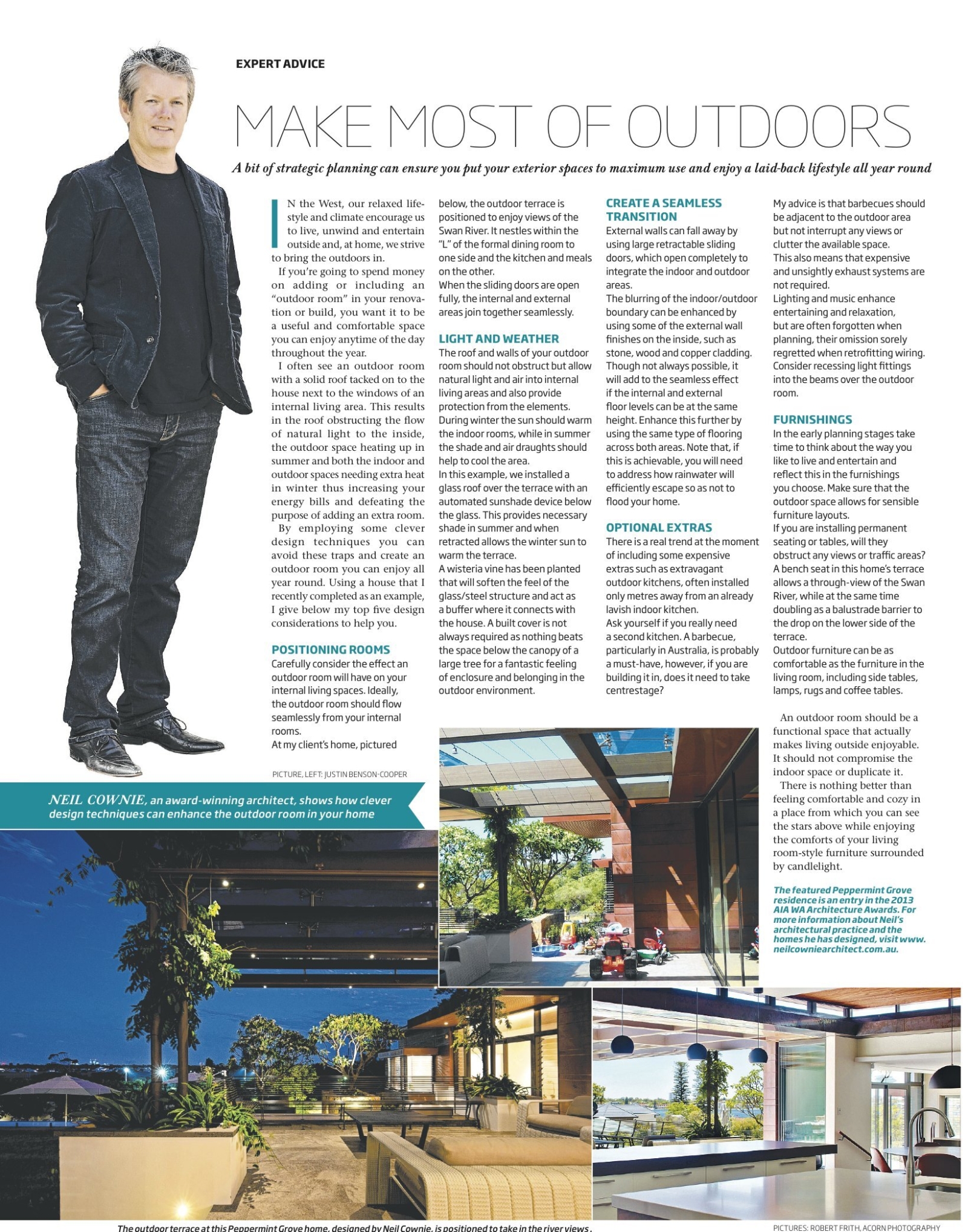 Make most of outdoors HOME13