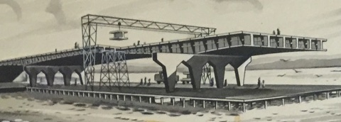Stewart Cownie Profile Sketch Narrows Bridge