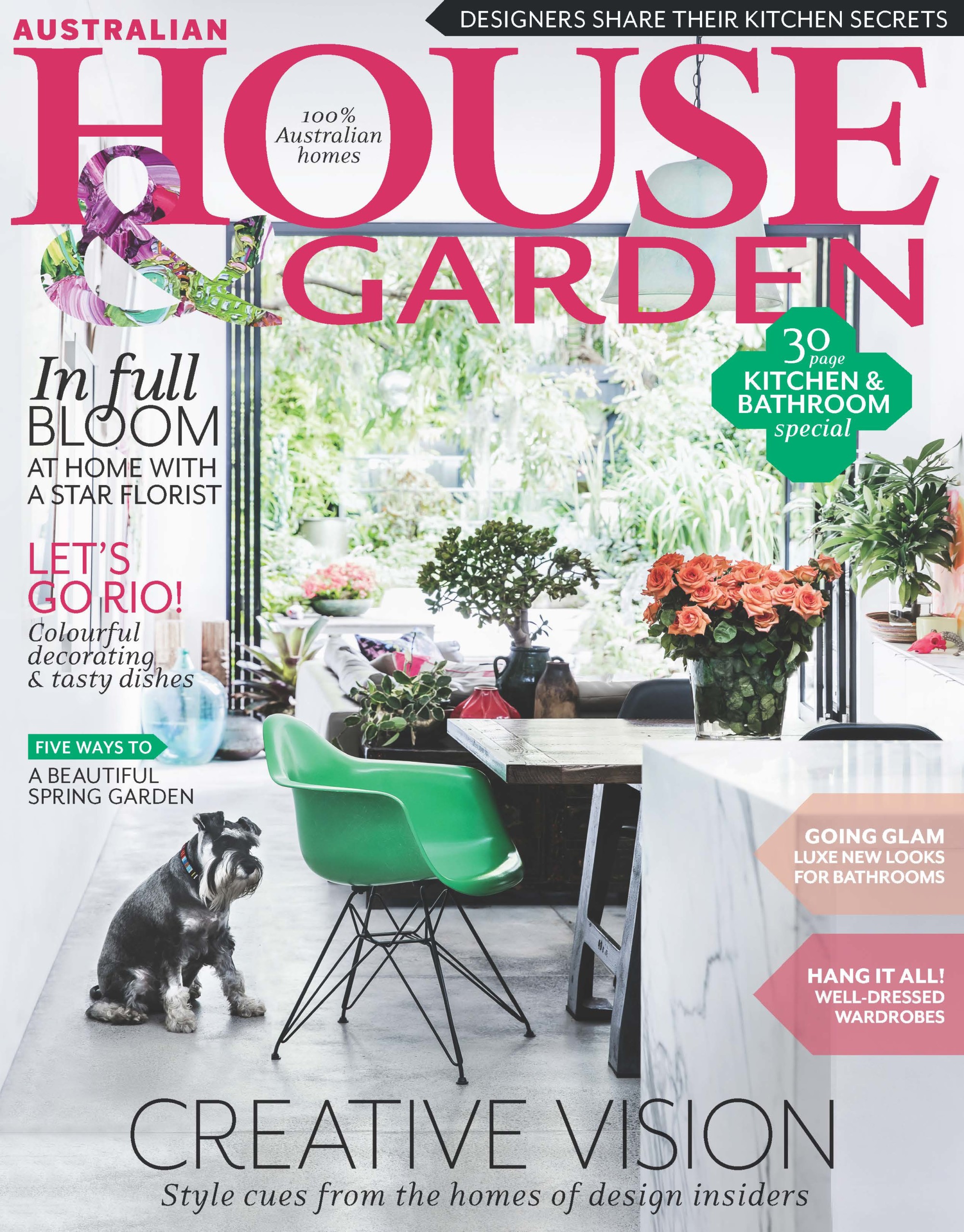 House & Garden Sept 2016 Cover