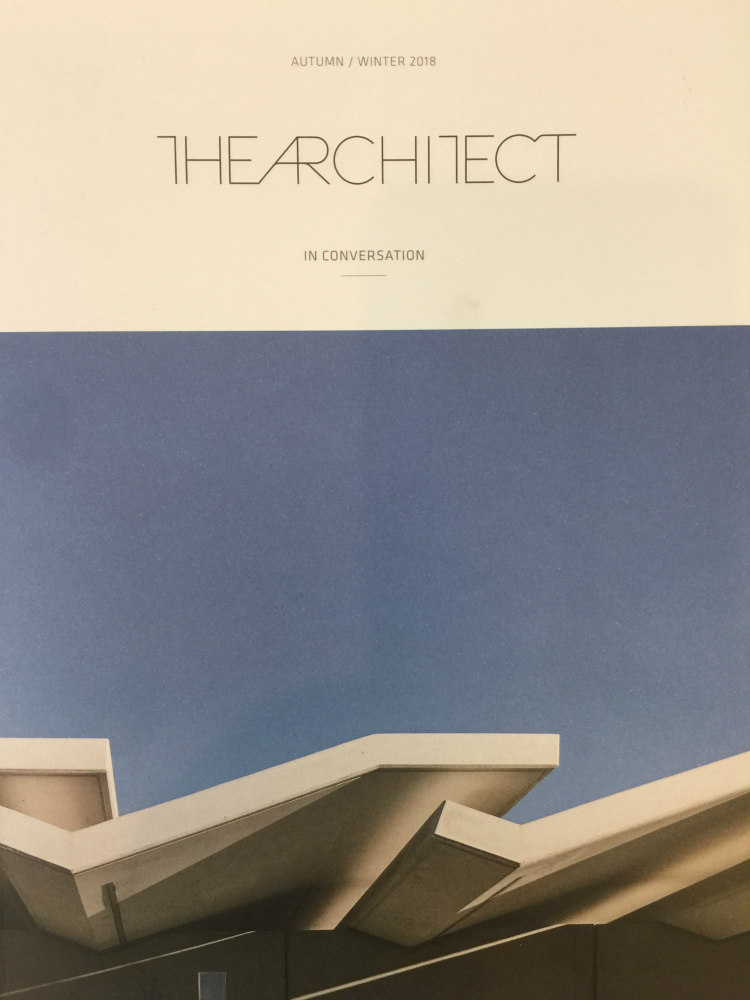 The Architect Magazine Front cover