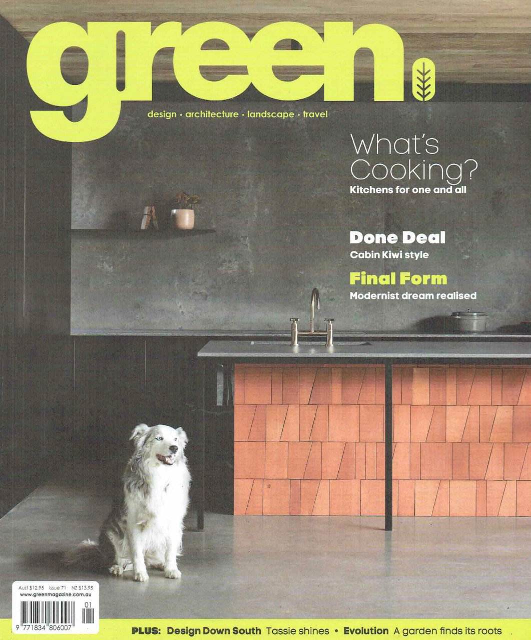 Green Magazine Cover, Issue 70