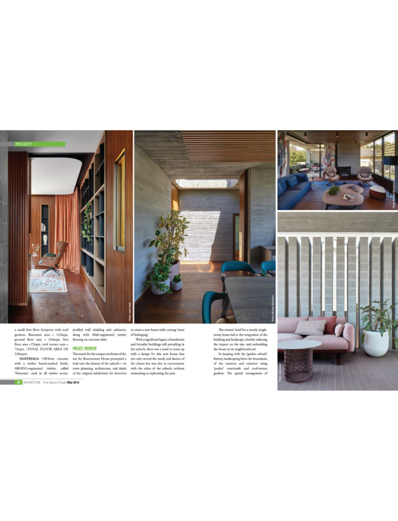 Architecture Time Space & People Magazine India, Roscommon House