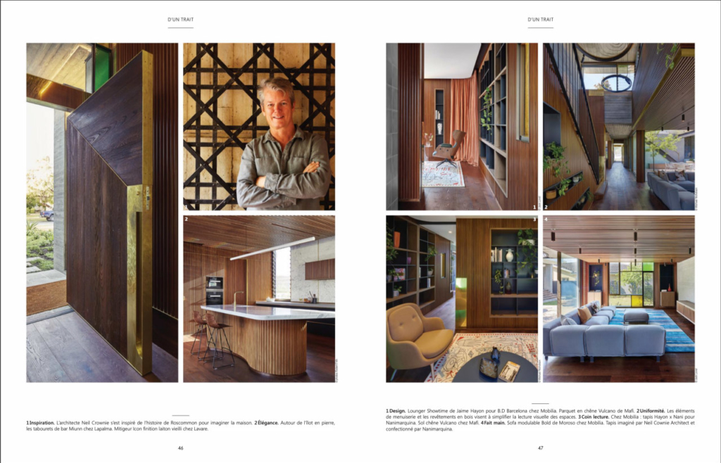 Architecture Traits D'Co Magazine France, Roscommon House